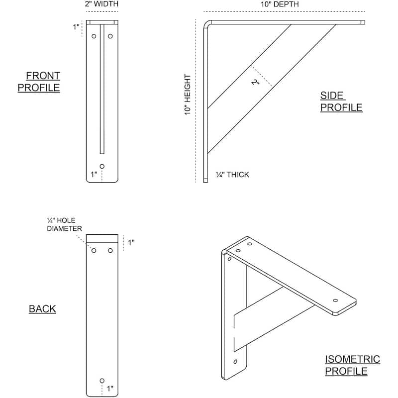 Traditional Steel Bracket