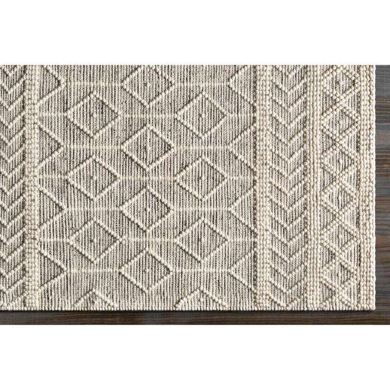 Livabliss Hygge Bohemian Diamond Hand Woven Area Rug