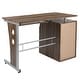 preview thumbnail 17 of 43, Pedestal 3-drawer Computer Desk with Keyboard Tray