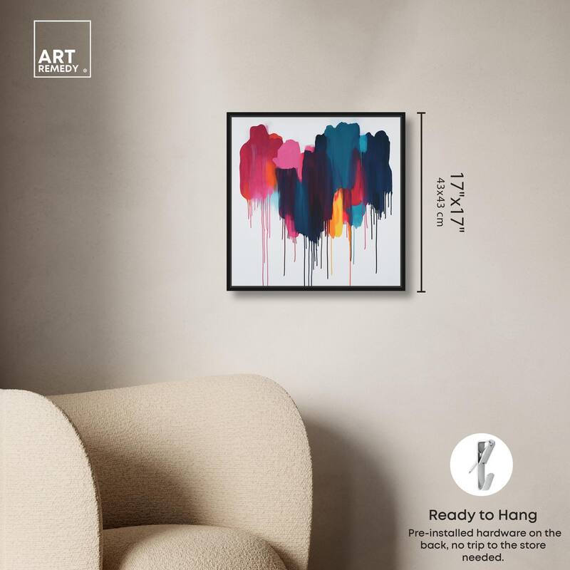 Glacier Color Glide Canvas by Art Remedy