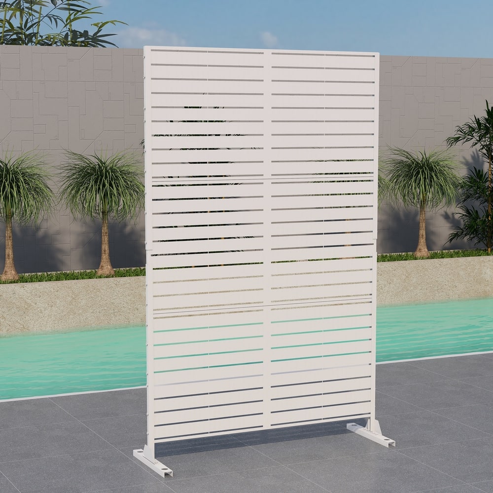 Outdoor Pattern Privacy Metal Screen Patio Garden Fence Panel