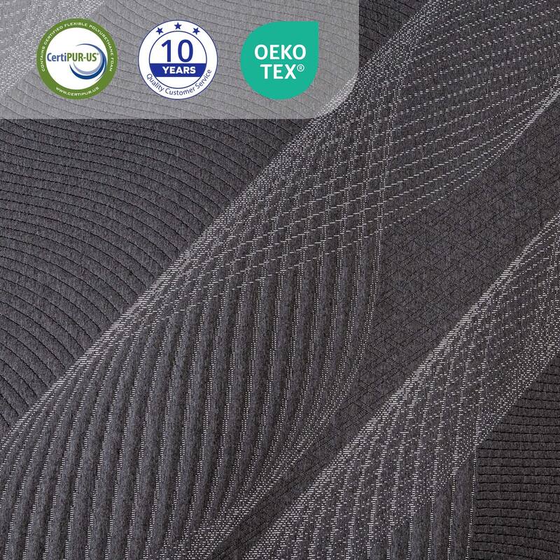 OSleep 12 Inch AeroFusion Breathable Memory Foam Mattress
