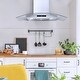 preview thumbnail 2 of 13, Cosmo COS-668AS Wall Mount Range Hood With Touch Controls