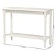 preview thumbnail 8 of 6, Bayard Console Table with Bobbin Legs - Spindle Leg Accent Table with Shelf, Cottage Farmhouse Entryway or Living Room Furniture