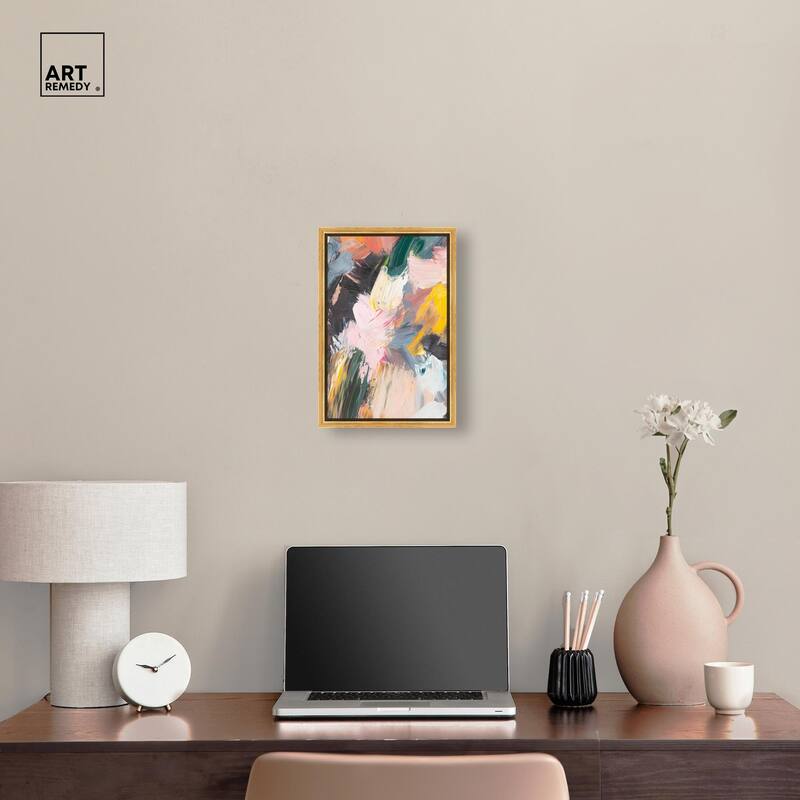 Chromatic Surge II Canvas by Art Remedy