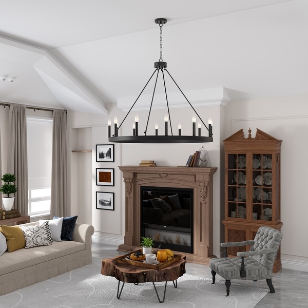 72 inch wagon wheel chandelier hot sale