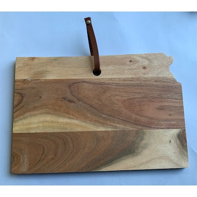 Acacia Wood "Kansas" Cutting Board - A