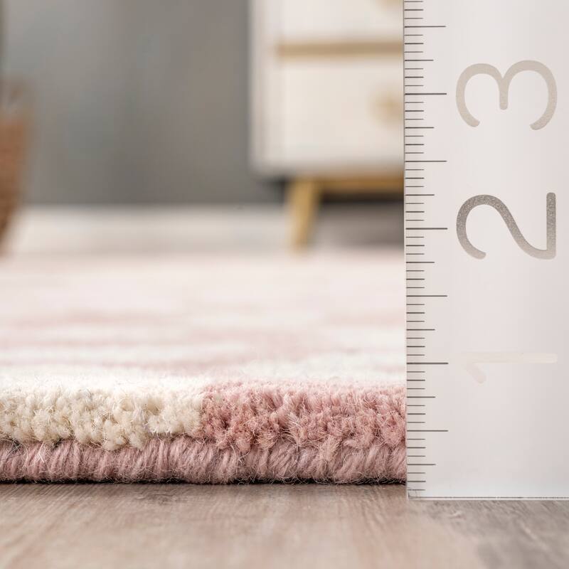 Nuloom Rorie Leopard Print Wool Area Rug