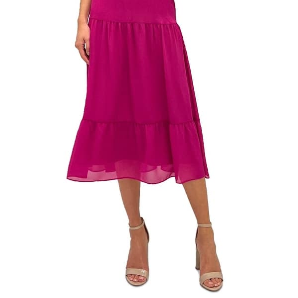 sam edelman pink dress Sam Edelman Womens Selene Midi Dress Pink