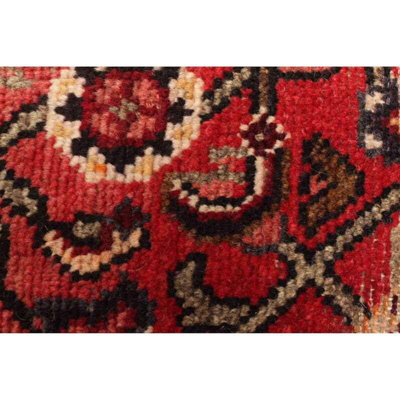 ECARPETGALLERY Hand-knotted Andelz Red Wool Rug - 2'6 x 6'2