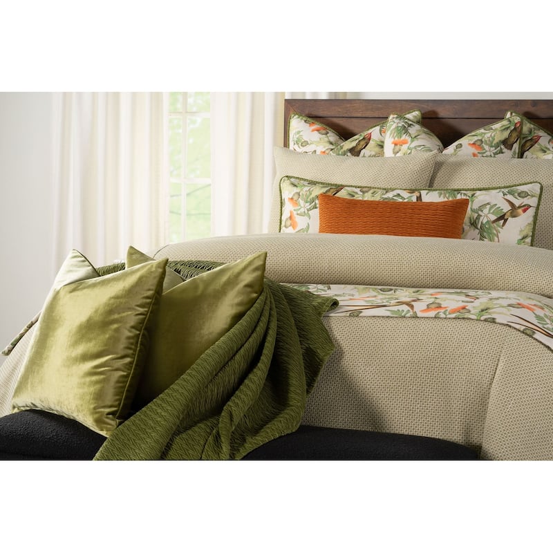 Smithsonian Lattice Weave Duvet Cover Set
