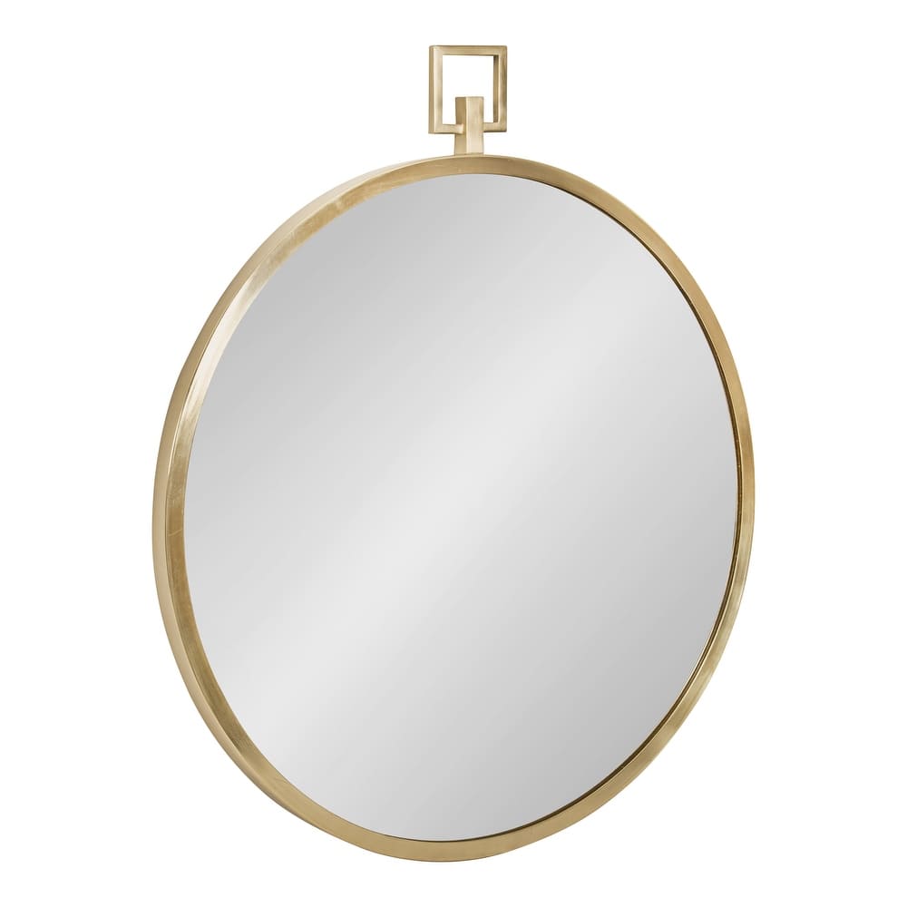 Kate and Laurel Tabb Round Framed Mirror
