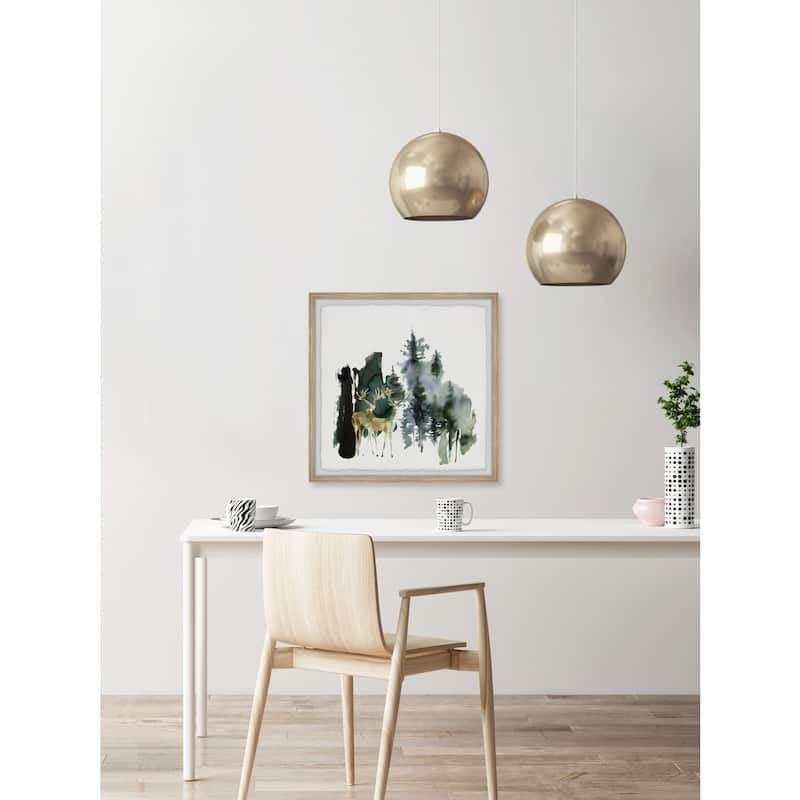 Adventure Starts Framed Wall Art, Elegant Home Touch - Sophisticated Artwork for Refined Décor