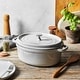 preview thumbnail 5 of 3, STAUB Cast Iron Oval Cocotte, Dutch Oven, 5.75-quart, serves 5-6, Made in France - 5.75-qt