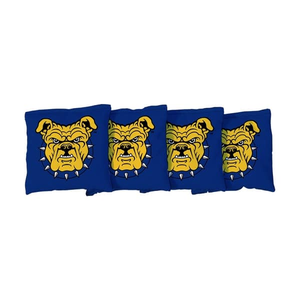 slide 2 of 3, North Carolina A&T Aggies Blue Cornhole Bags All-Weather Resin Filled