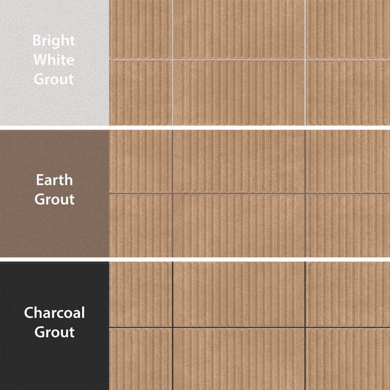 Merola Tile Kings Loft Clay 7-7/8" x 15-3/4" Ceramic Wall Tile