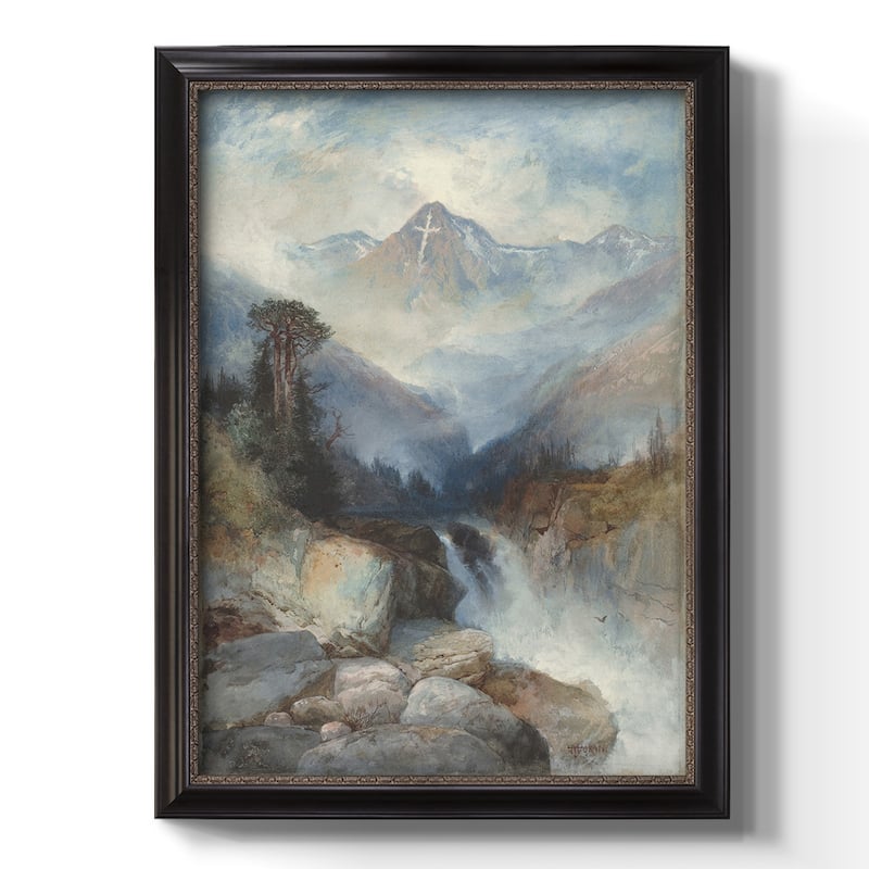 Mountain of the Holy Cross Premium Framed Canvas- Ready to Hang