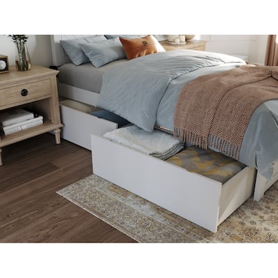 Urban Bed Drawers Twin-Full in White