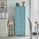 Simple Living Extra-tall Cabinet - Antique Blue