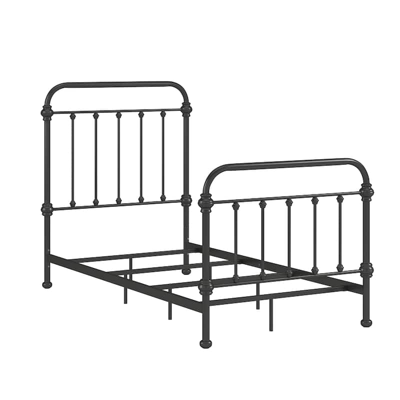 Giselle Antique Dark Bronze Iron Metal Bed by iNSPIRE Q Classic