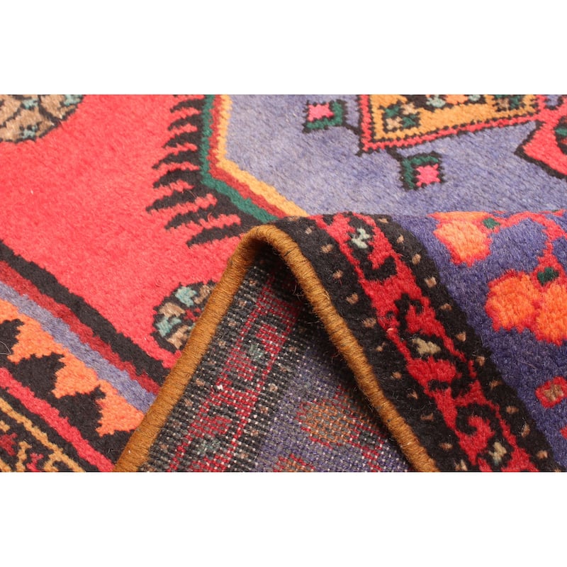 ECARPETGALLERY Hand-knotted Konya Anatolian Red Wool Rug - 4'0 x 7'3