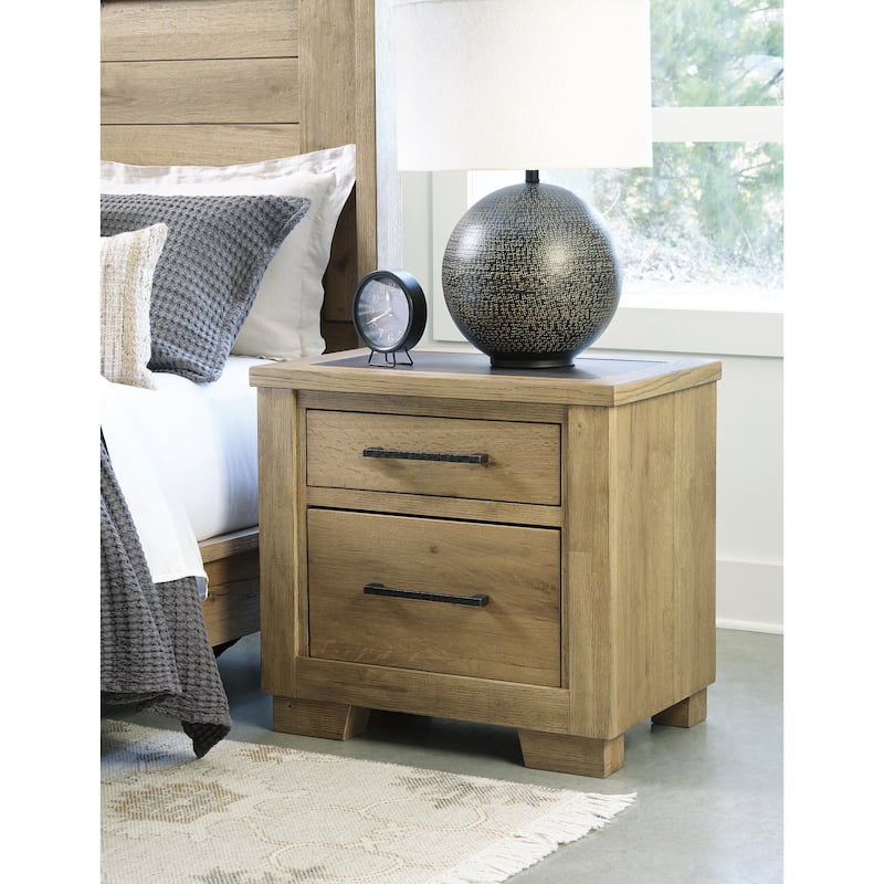 Signature Design by Ashley Galliden Brown Nightstand
