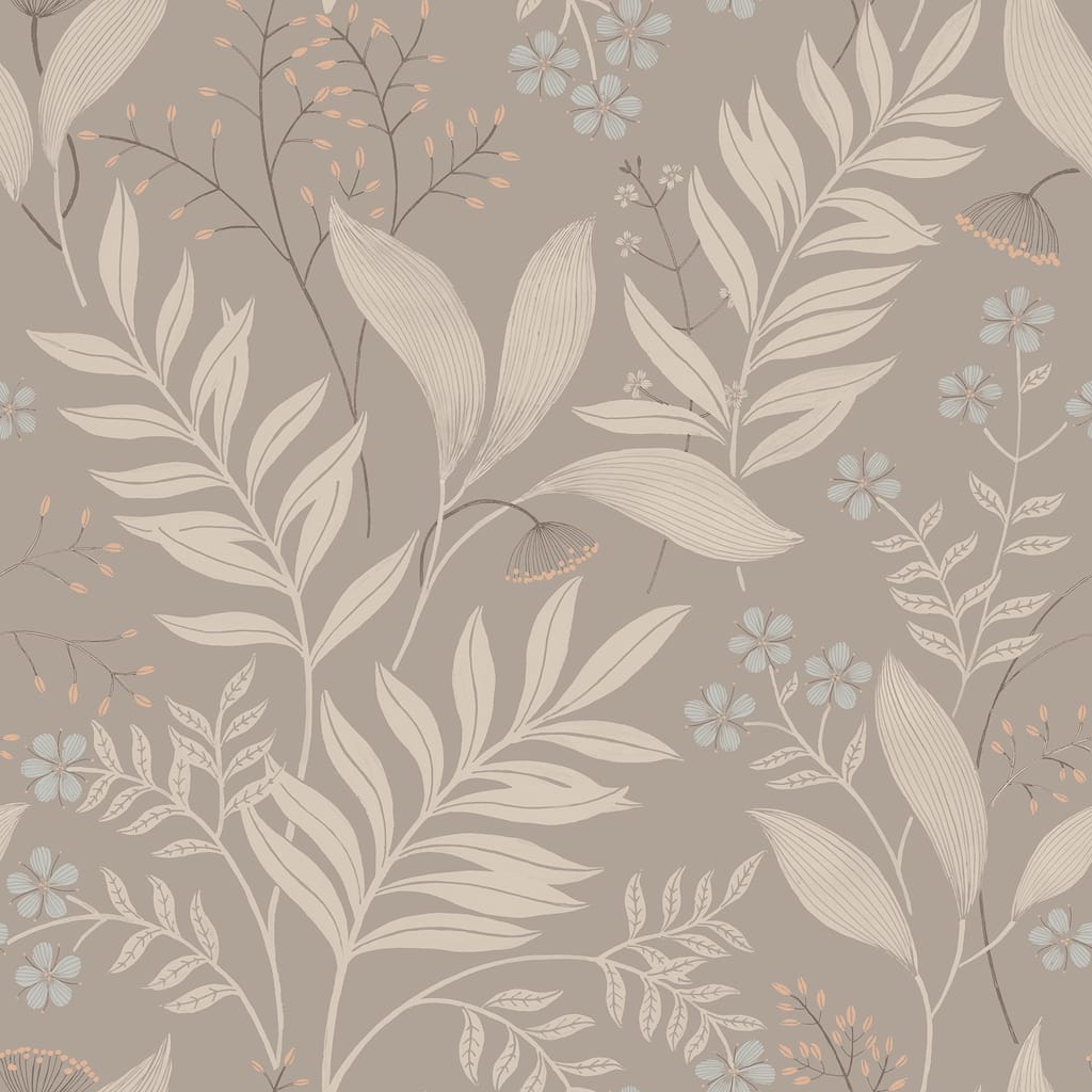 NuWallpaper Amanda Taupe Peel and Stick Wallpaper