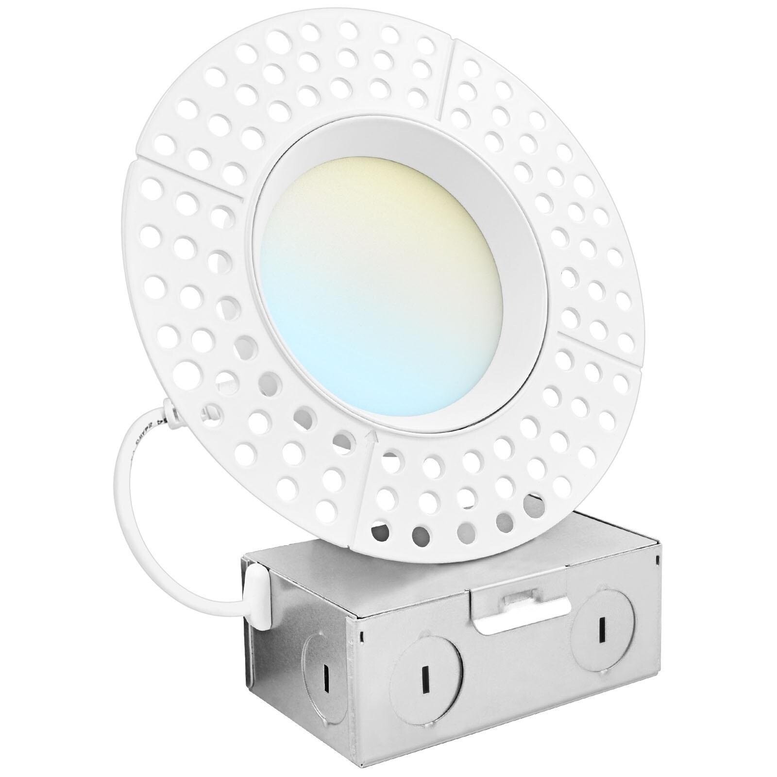 4 trimless recessed lighting on sale