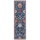 preview thumbnail 15 of 14, SAFAVIEH Handmade Blossom Moiriosa French Country Wool Rug 2'3" x 8' Runner - Blue/Red - Runner