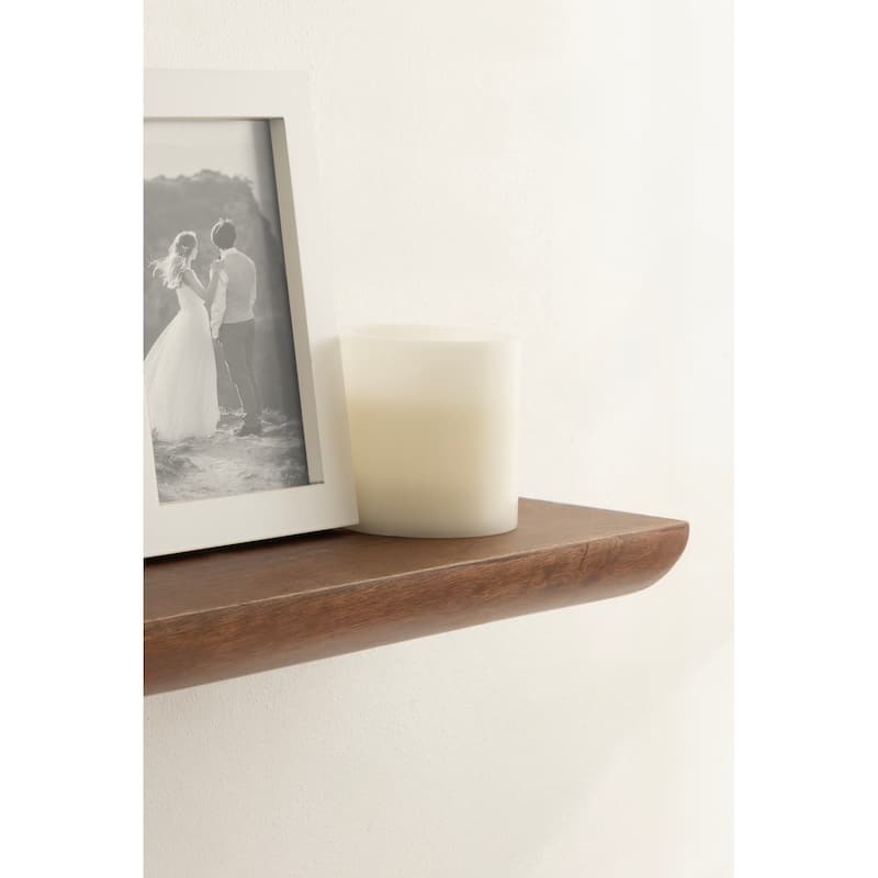 Kate and Laurel Burena Wood Floating Shelves