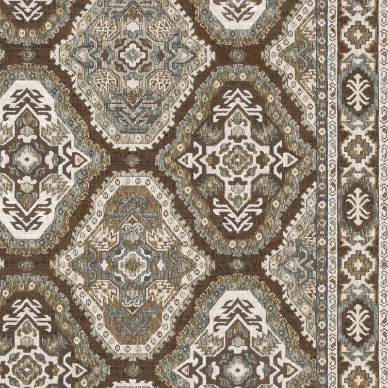 HomeRootsMedallion Traditional Runner Area Rug