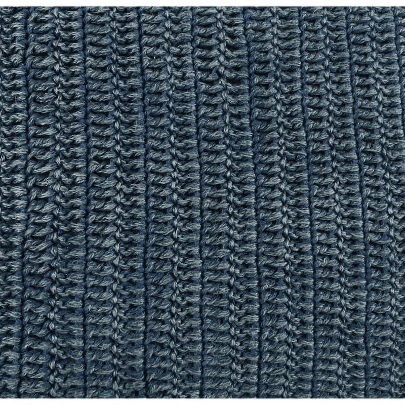 Kosas Home Marcie Knitted 22-inch Throw Pillow