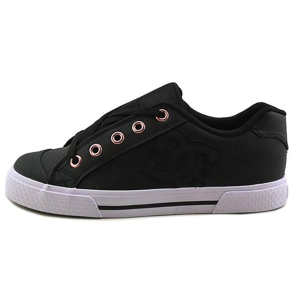 Shop Dc Shoes Chelsea Tx Se Women Round Toe Canvas Black Skate Shoe Overstock 20258172