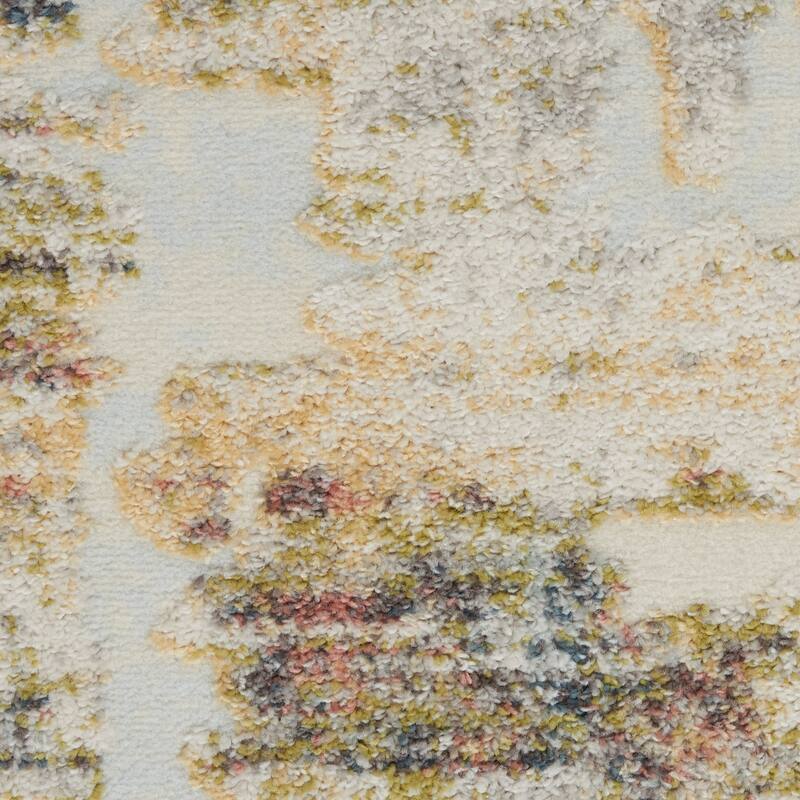 Nourison Trance Abstract Modern High Low Area Rug