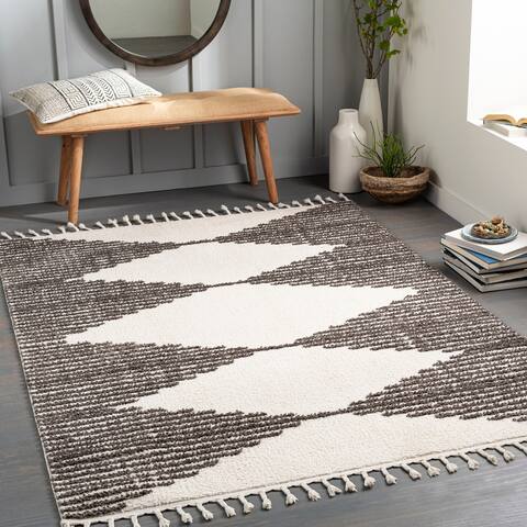 Artistic Weavers Clemens Bohemian Geometric Textured Area Rug