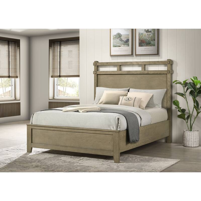 Hazlewood 61-inch Panel Bed Vineyard Oak