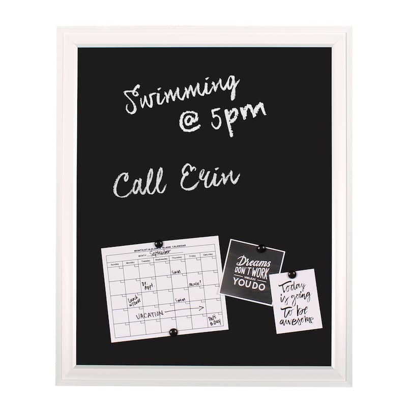 Bosc Framed Magnetic Chalkboard