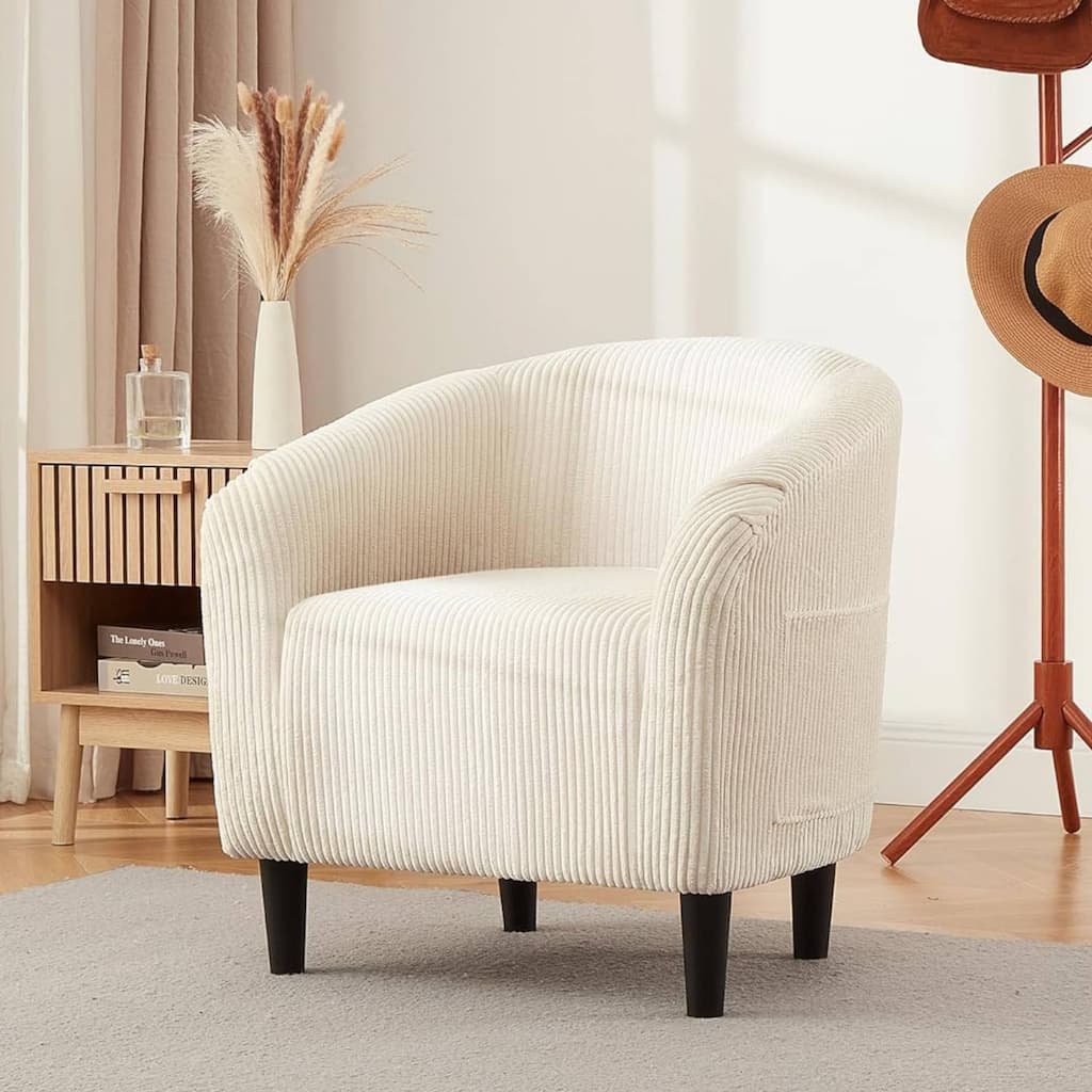 Elegant Accent Cozy Armrest Sofa Chair for Living Room Bedroom