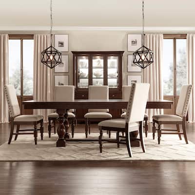 Lubeck 75.5-95.5" Extending Dining Set