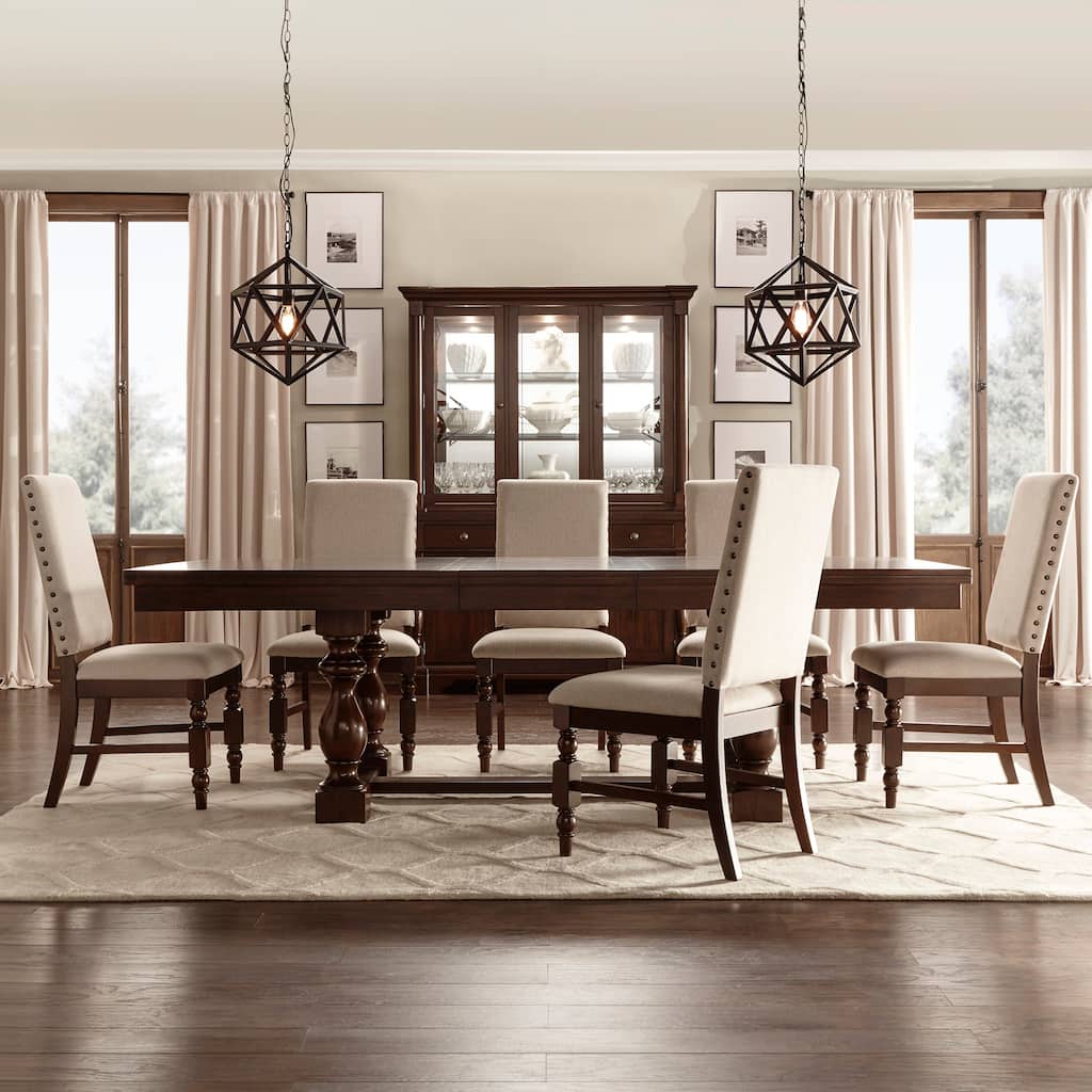 Lubeck 75.5-95.5" Extending Dining Set