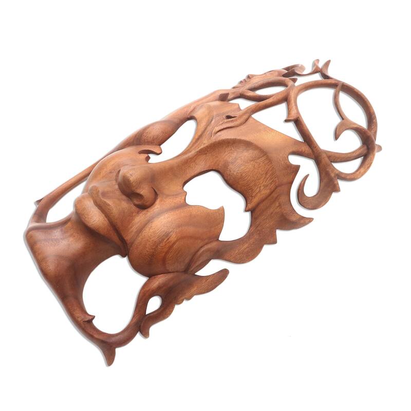 Dreaming Princess Wood Mask