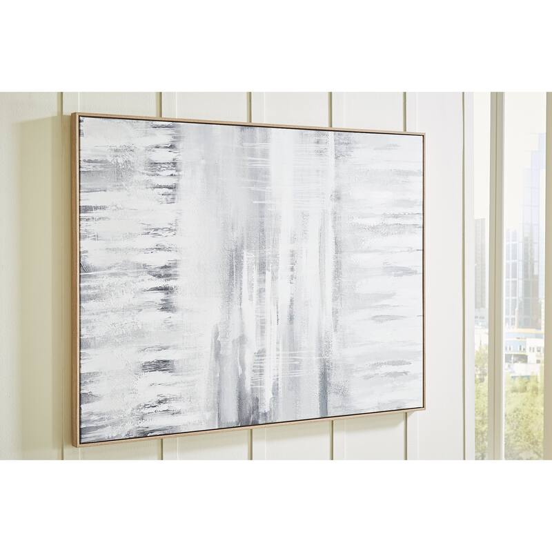 Signature Design by Ashley Estonbrook Gray/White Wall Art