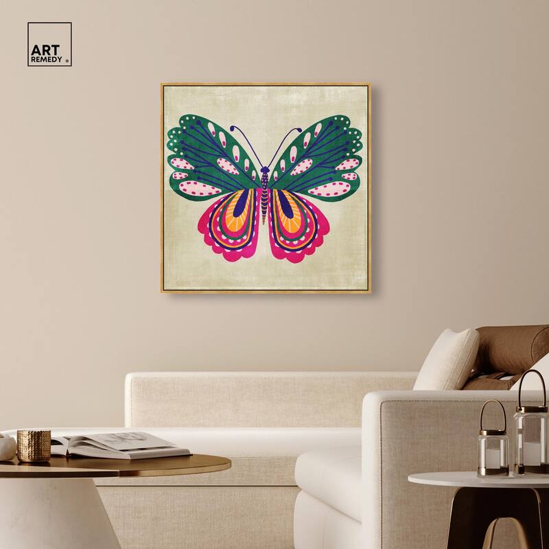 Butterfly Wings Canvas by Art Remedy