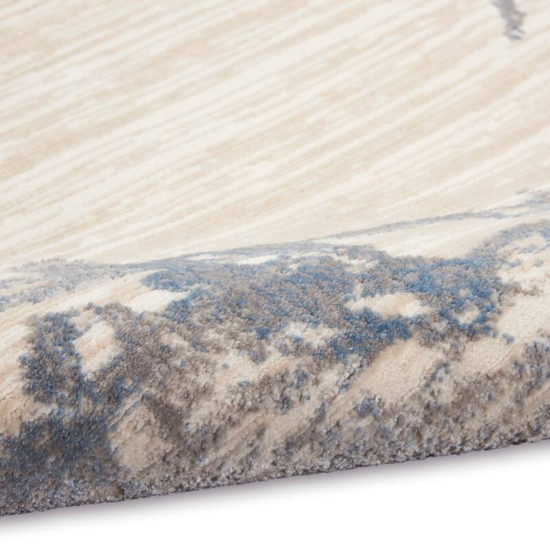Calvin Klein Enchanting Botanical Floral Abstract Area Rug