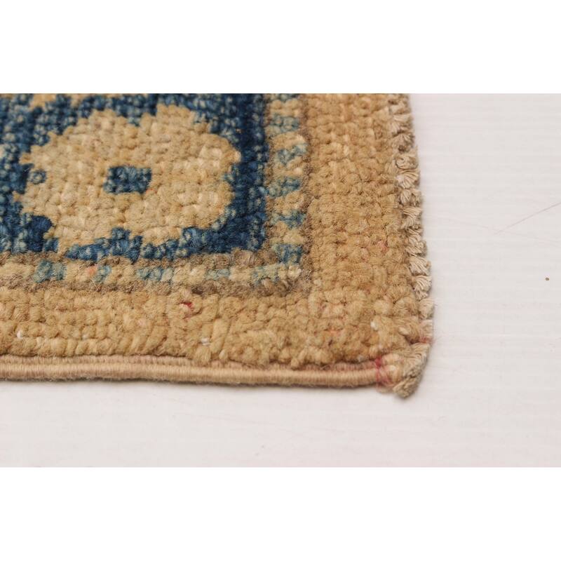 ECARPETGALLERY Hand-knotted Finest Ghazni Tan Wool Rug - 10'9 x 14'4