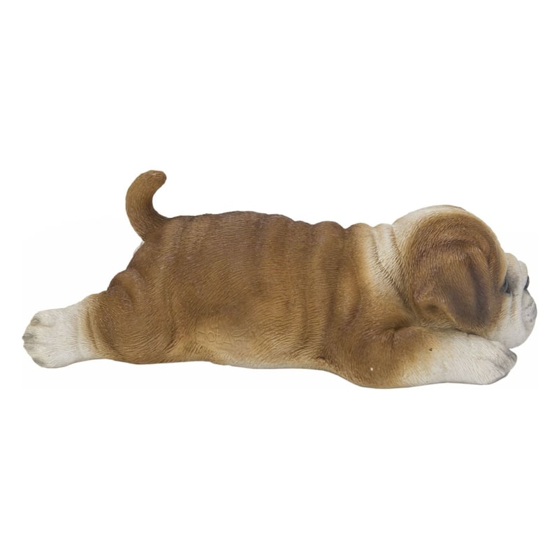 5" Lying Bulldog Refrigerator Magnet