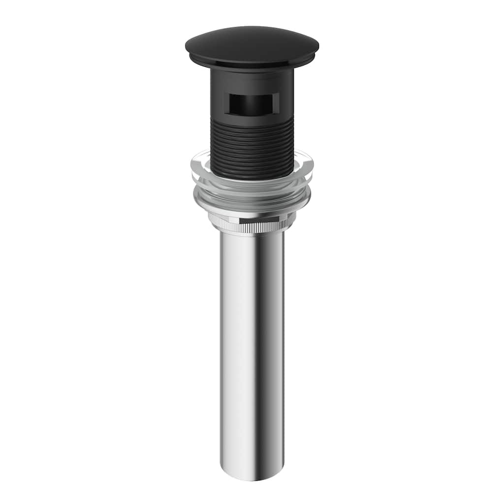 VIGO 1.75" W Bathroom Sink Pop-Up Drain in Matte Black