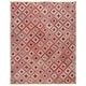 preview thumbnail 11 of 33, SAFAVIEH Cape Cod Elfie Handmade Jute Area Rug 6' x 9' - Natural/Red - Rectangle