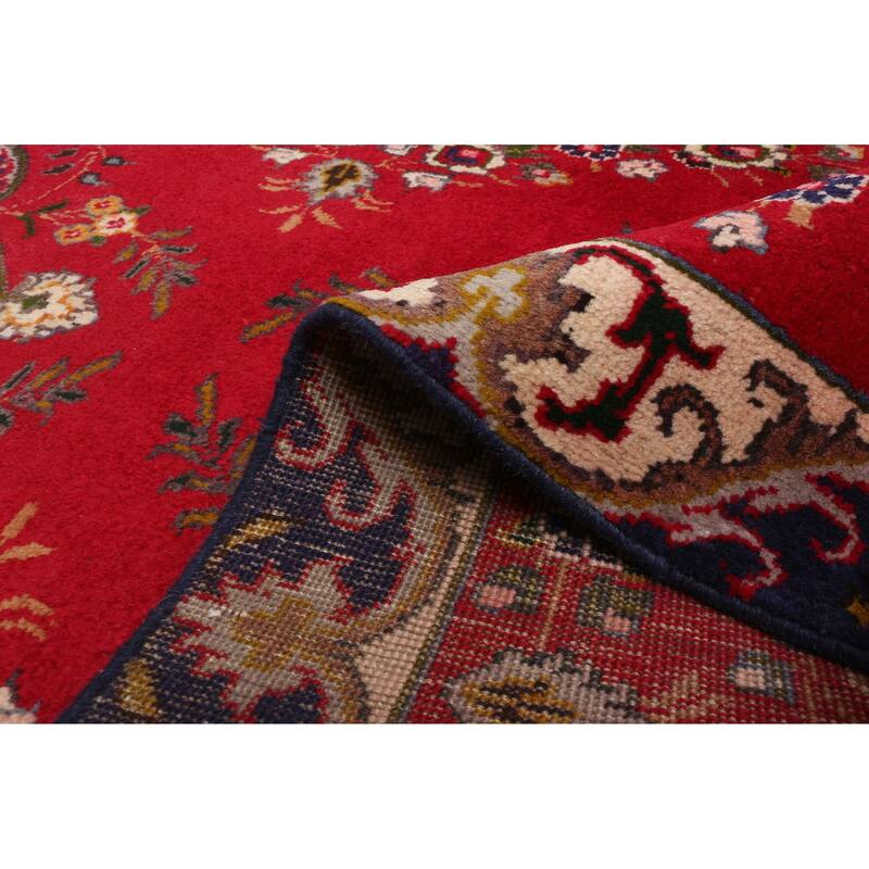 ECARPETGALLERY Hand-knotted Kayseri Vintage Red Wool Rug - 2'11 x 9'6