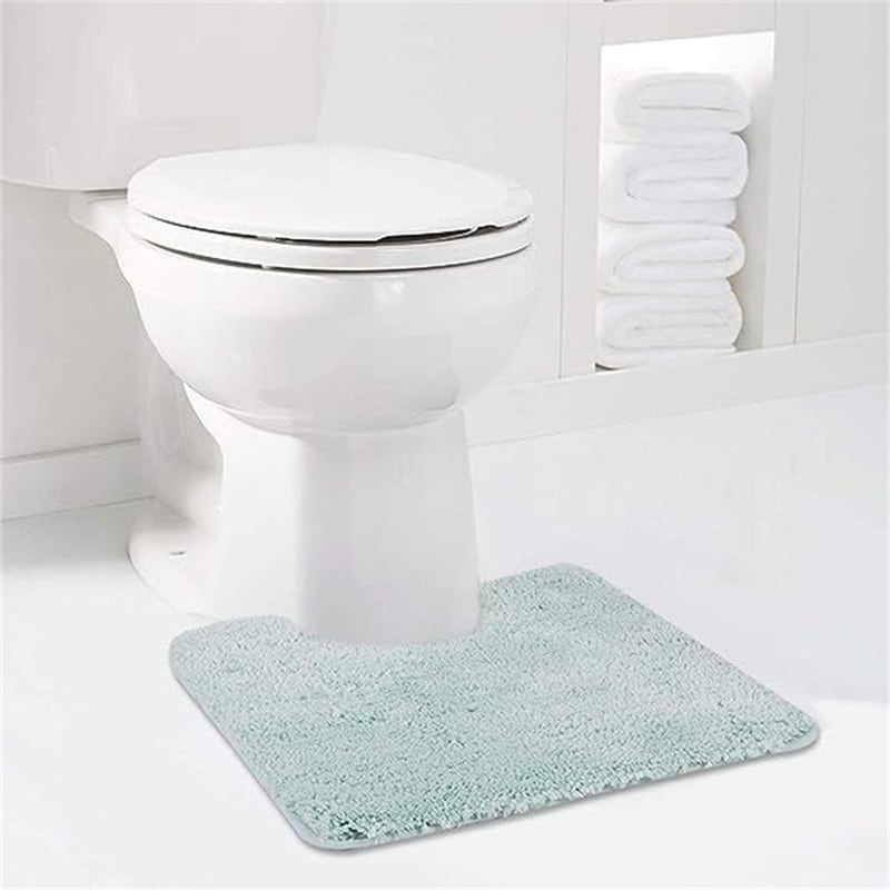 3-Piece Bathroom Rug Set undefined Non-Slip Bath Mat Set with Bath Rug,  Contour Mat, and Toilet Lid Cover by Windsor Home - On Sale - Bed Bath &  Beyond - 10139170